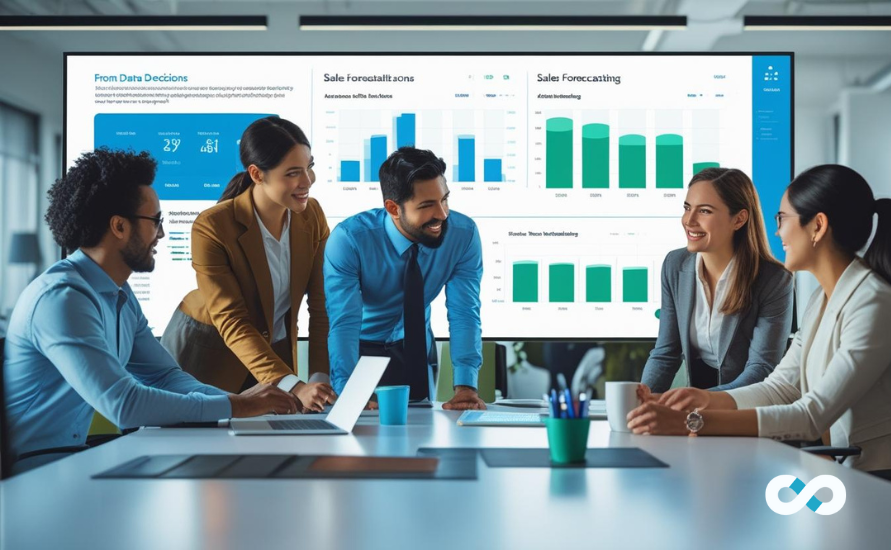 From Data to Decisions: Leveraging AI in CRMLeaf for Smarter Sales Forecasting