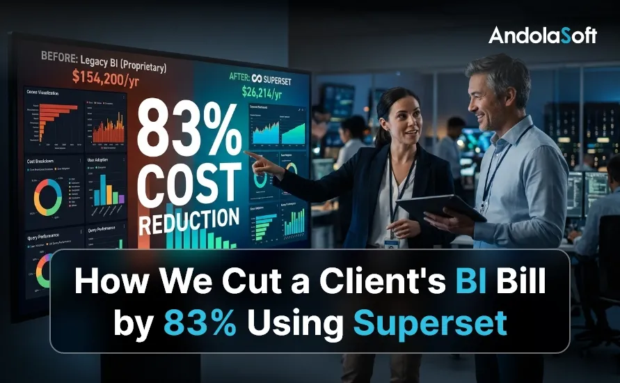 How We Cut a Client’s BI Bill by 83% Using Apache Superset